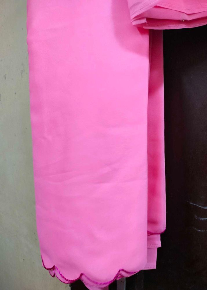 A beautiful Saree With Full Work Blouse Piece