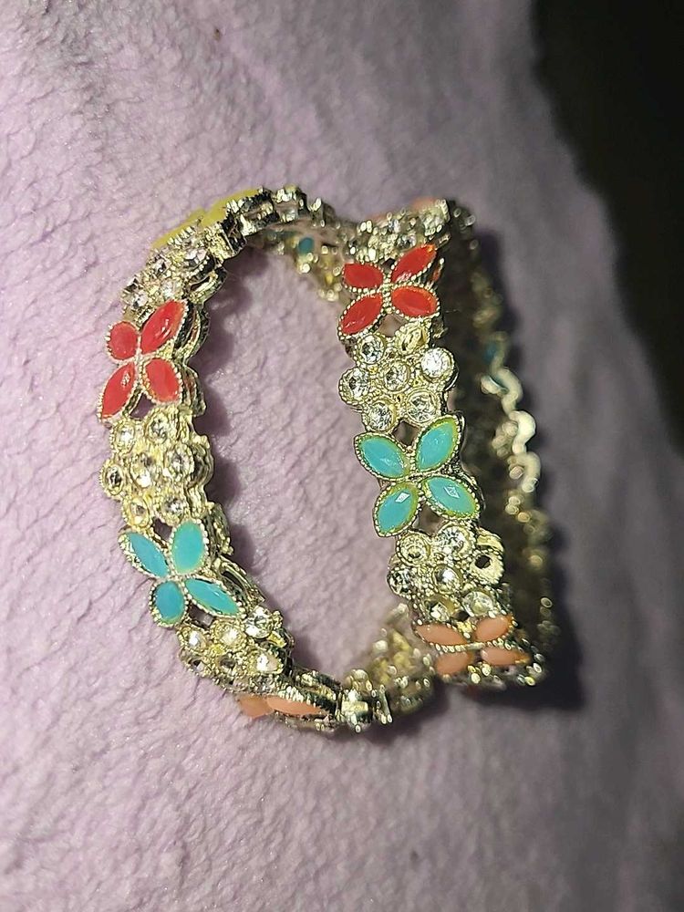 Beautiful Stone Bangles