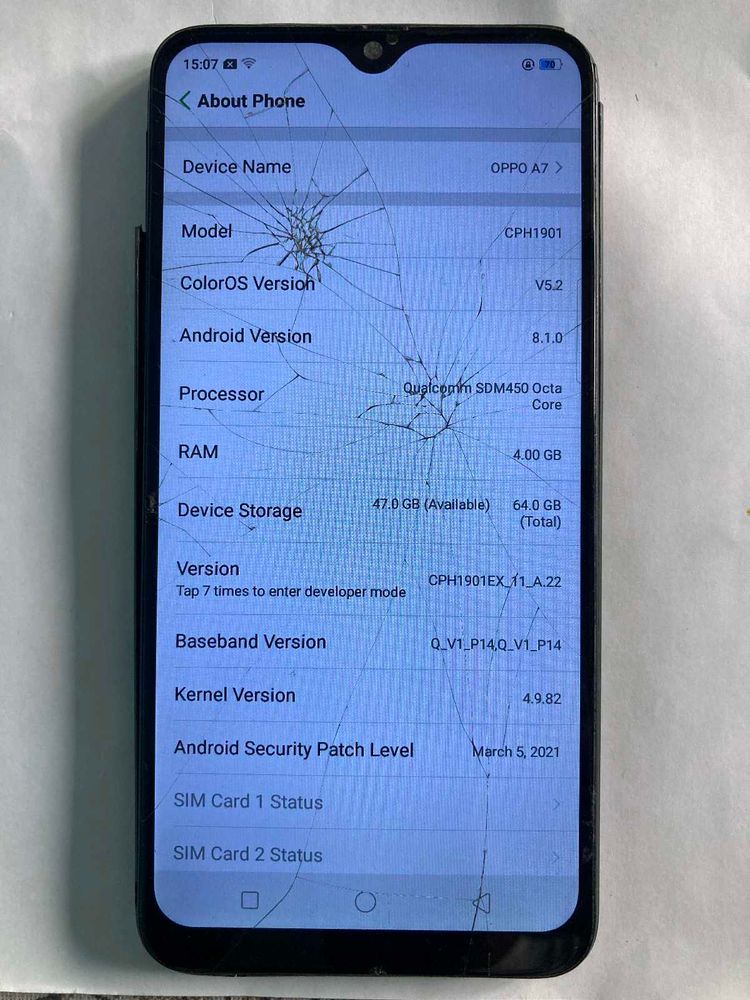 Oppo A7 &amp; LETV 1s