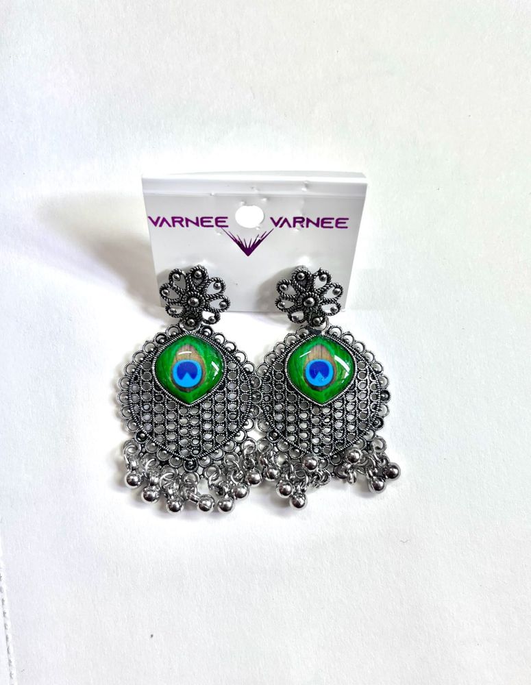 Varnee Peacock Earrings