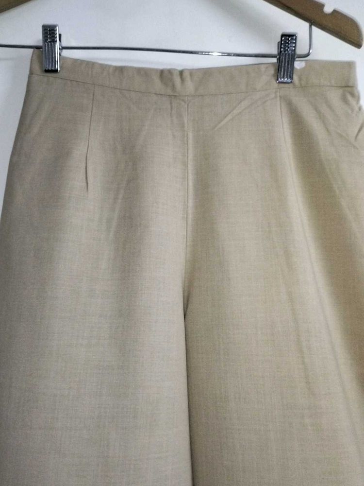 Beige Culottes Pants &amp; Kurta set