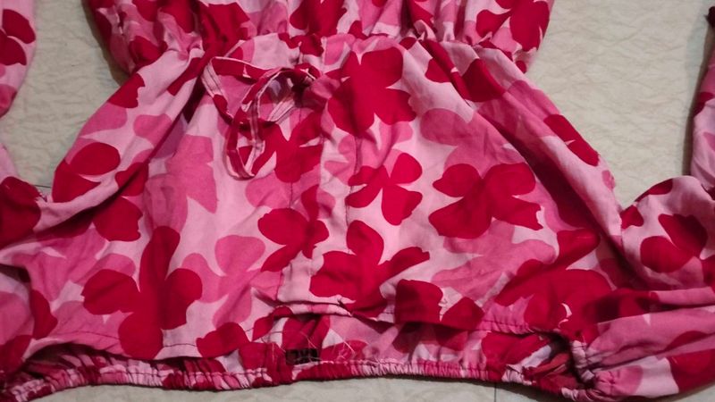 Floral Print One Piece
