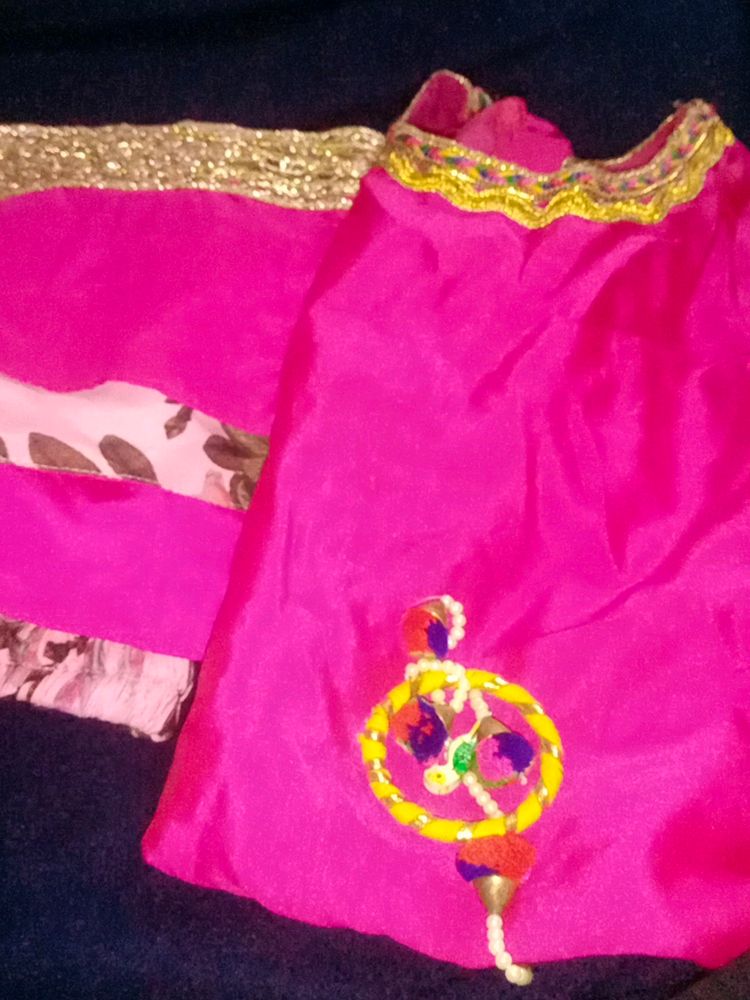 Peacock Print Lehenga