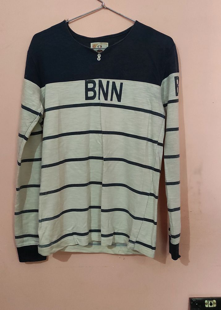 White And Blue T Shirt Unisex