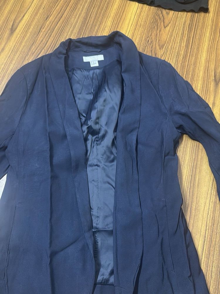 H&amp;M Navy Blue Blazer