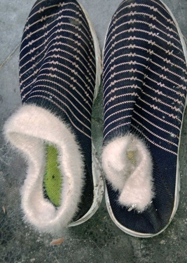 Striped Comfort Shoes