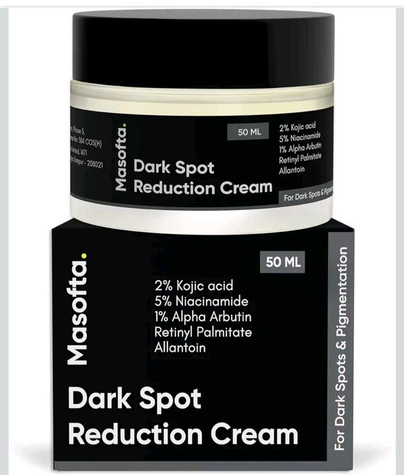 Dark Spot Reduction Cream.