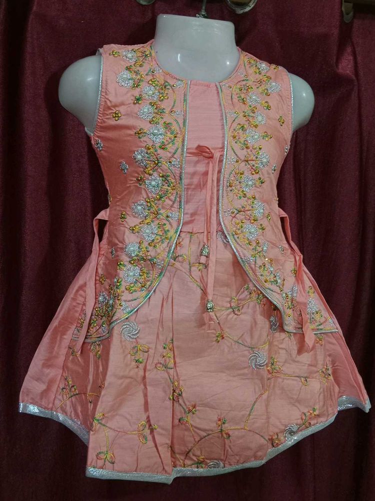 1 To 2 Yr Girl Festive Dress. Size 20