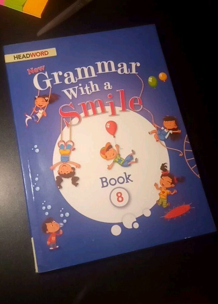 New Grammar With a Smile Book for Class 8