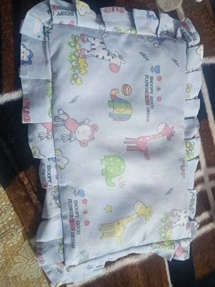 Cute Animal Print Baby Pillow