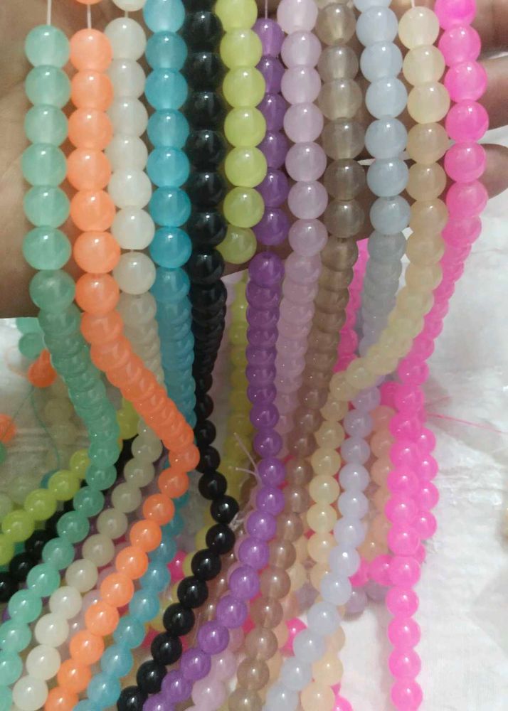 12 Pis Glass Beads String