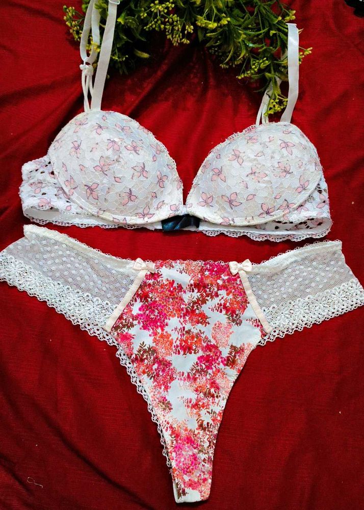 Floral Lingerie Set