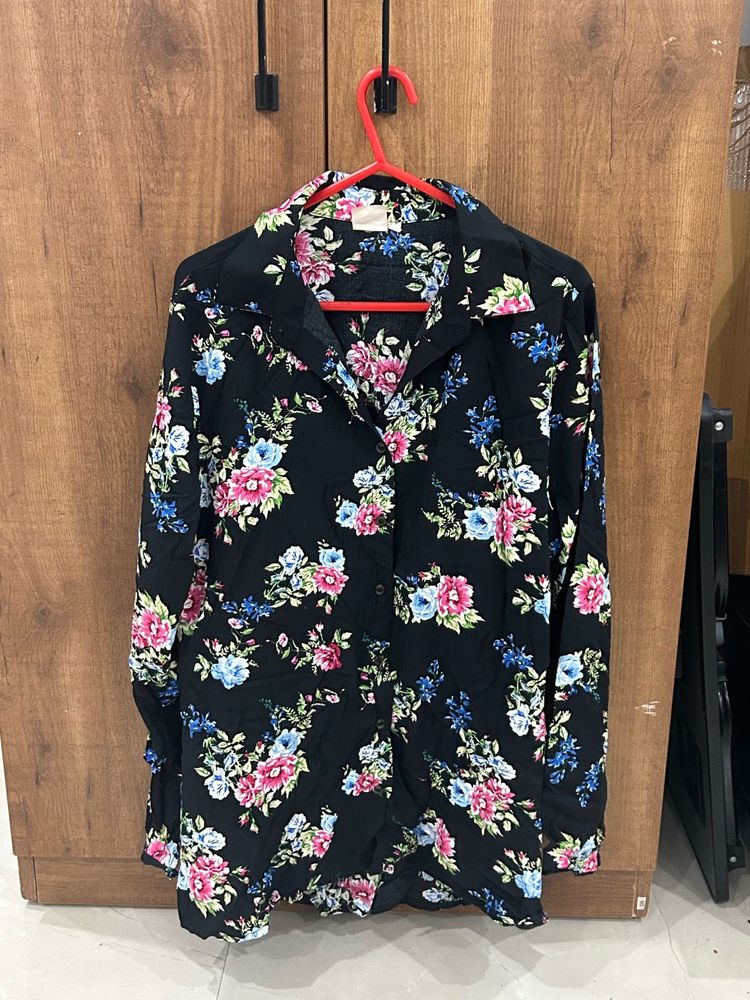 Floral Print Shirt