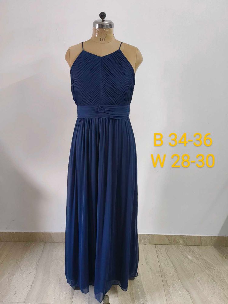 Navy Blue Gown