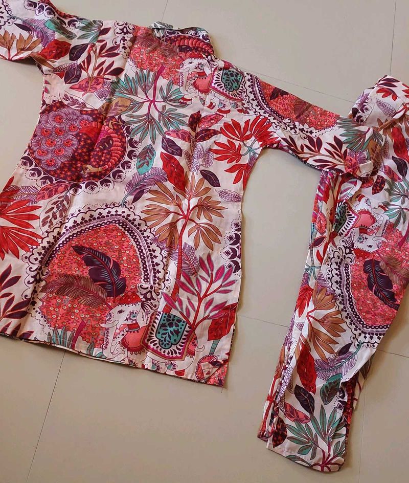 Floral Kurta Set