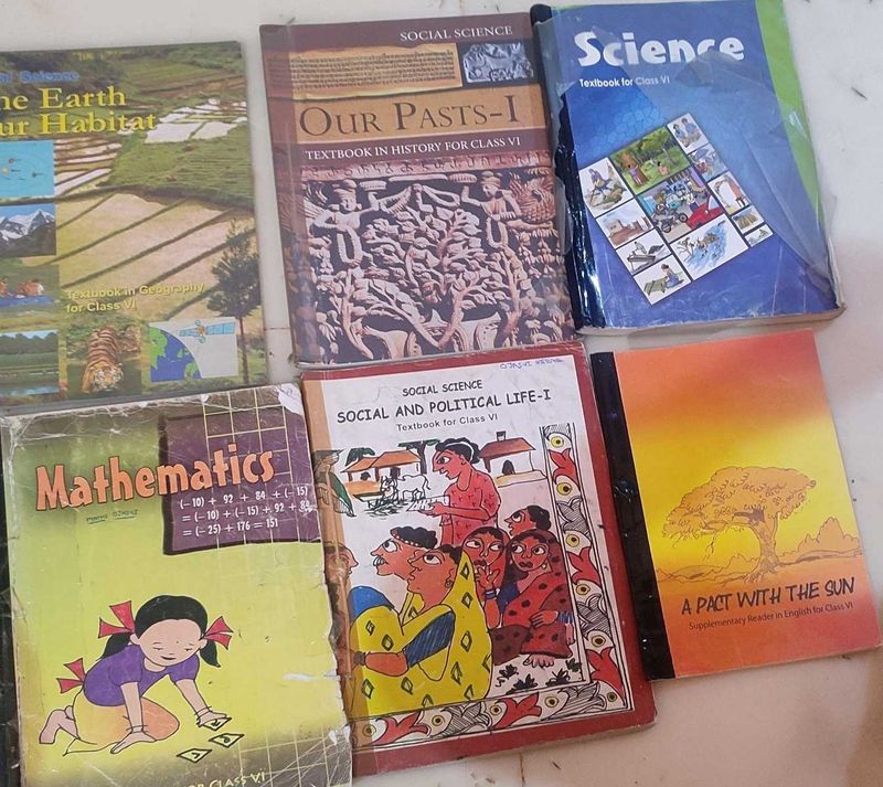 Class VI Textbook Set NCERT UPSE STUDENT