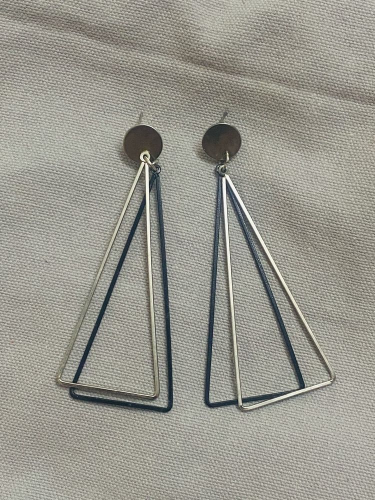 Black &amp; Silver Earrings