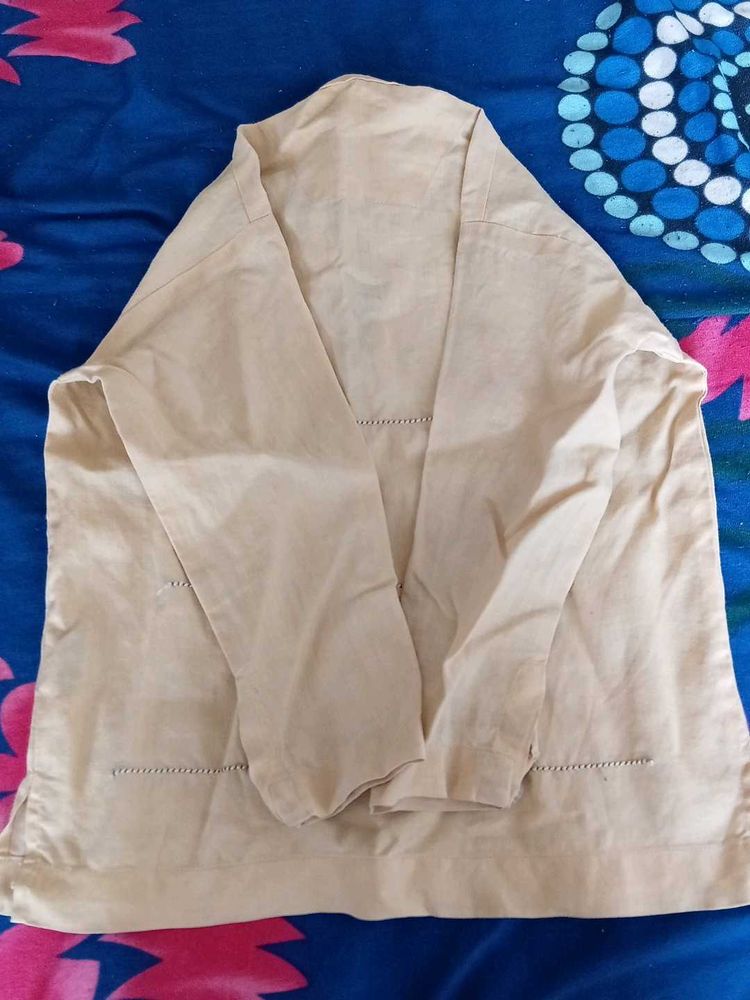 Elegant Beige Kurta Top for boys