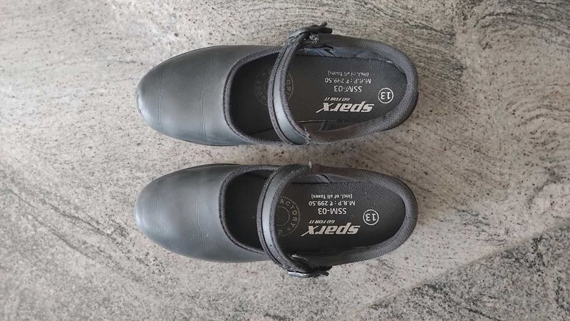 Sparx Black Girls Footwear - School Shoes