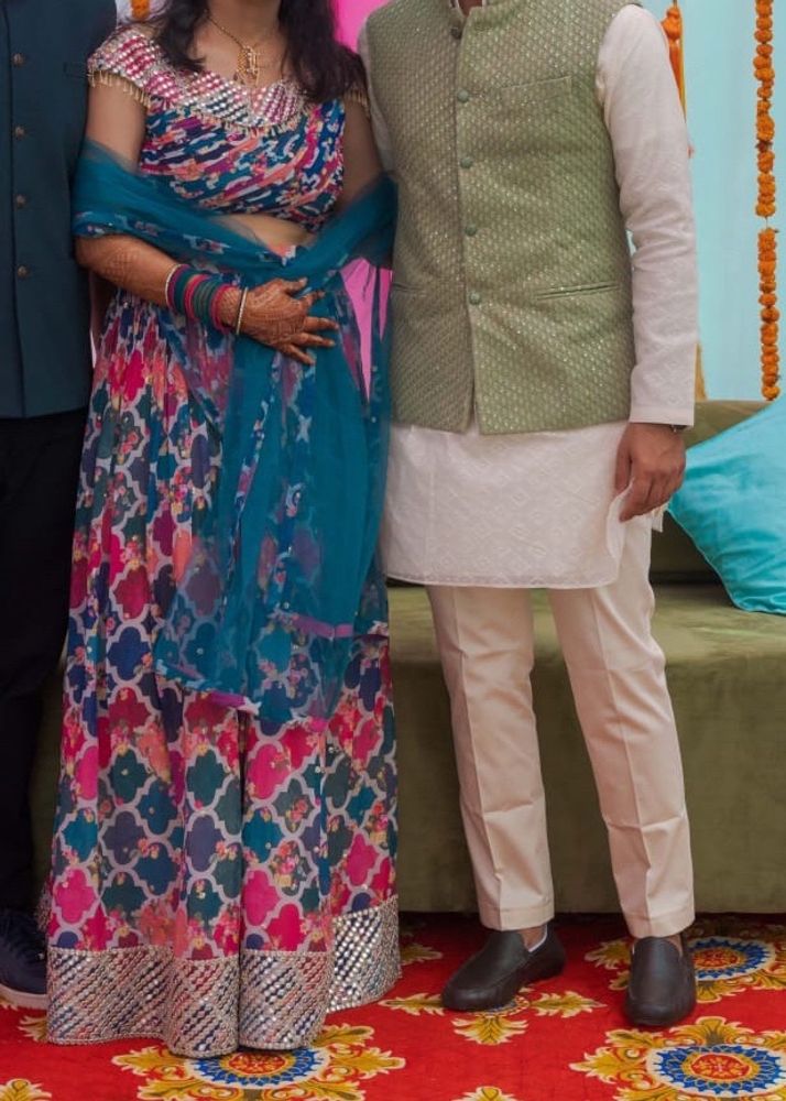 Ethnic Girlish Skirt,Blouse And Duppatta