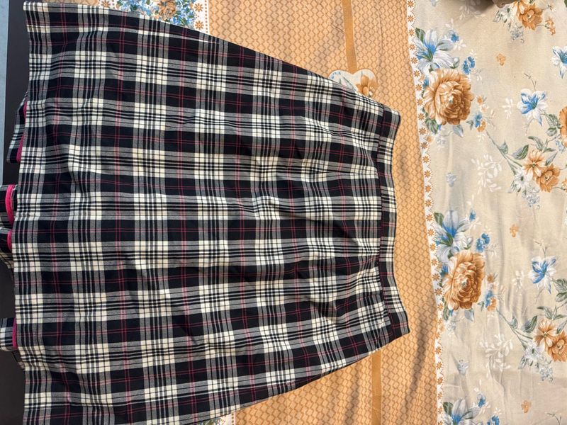 Plaid Skirt