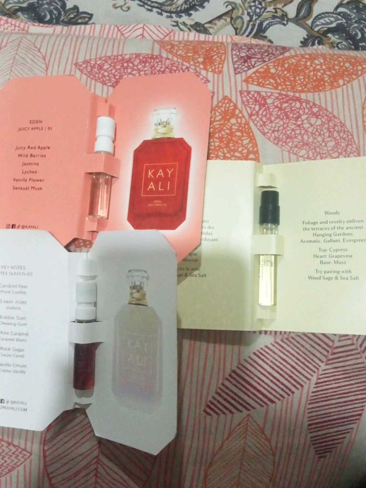 Kayali Sample 2 Pcs And Jo Malone London 1 Pc