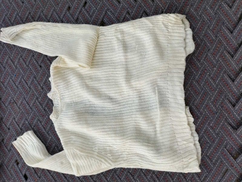 Cream Knit Sweater