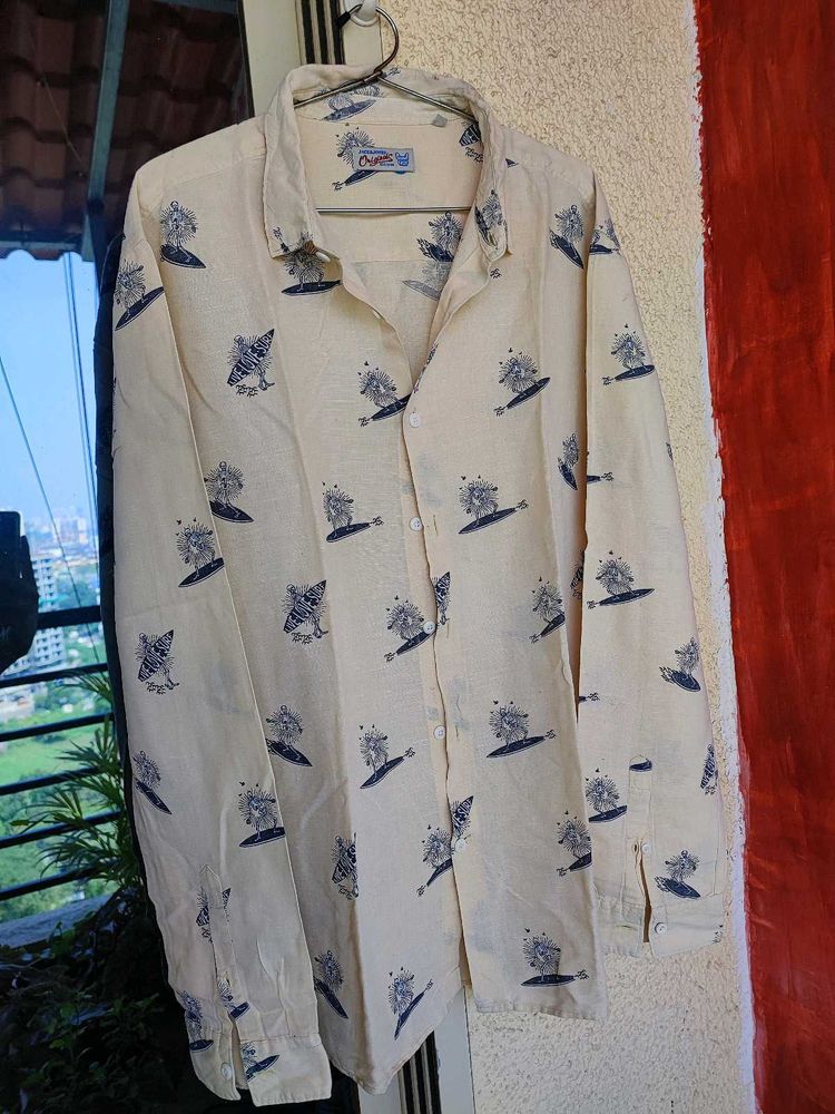 Jack &amp; Jones Skeleton Surfing Printed Shirt