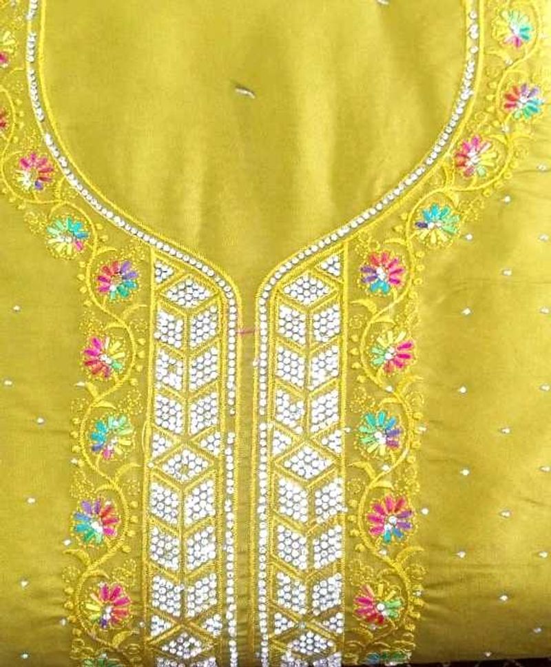 Embroidered Dress Material