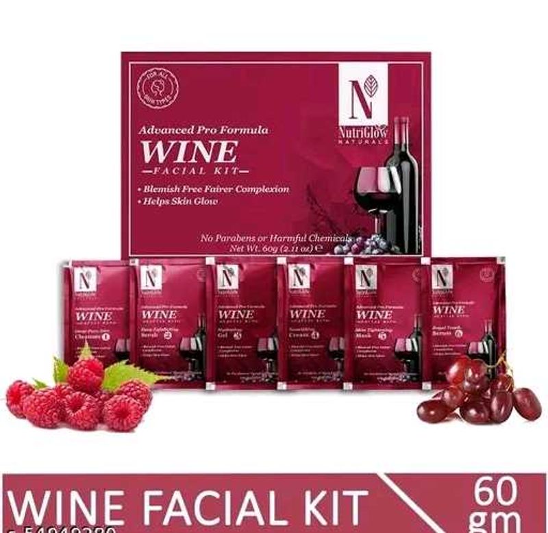 NutriGlow Wine Facial Kit