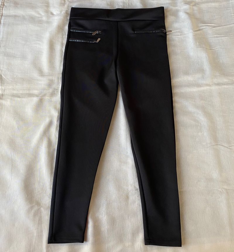 Black Jeggings Streachable Waist