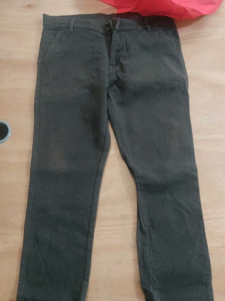 Men&#39;s Dark Grey Pants
