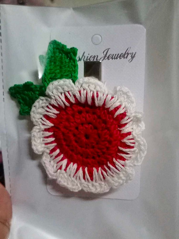 Crochet Hairclips