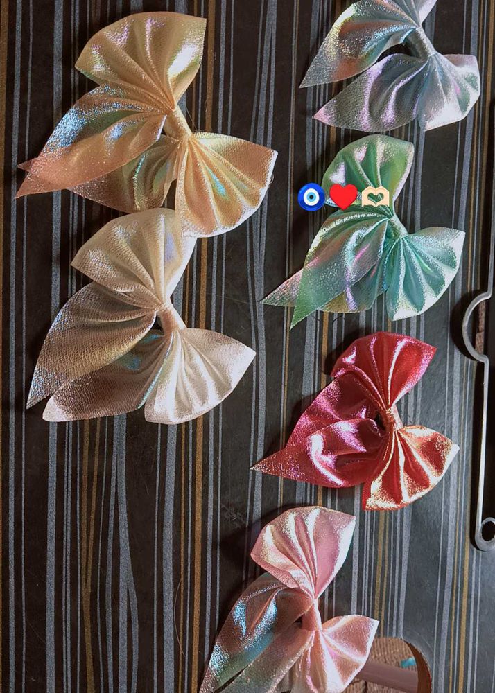 Iridescent Hair Bows - Any One