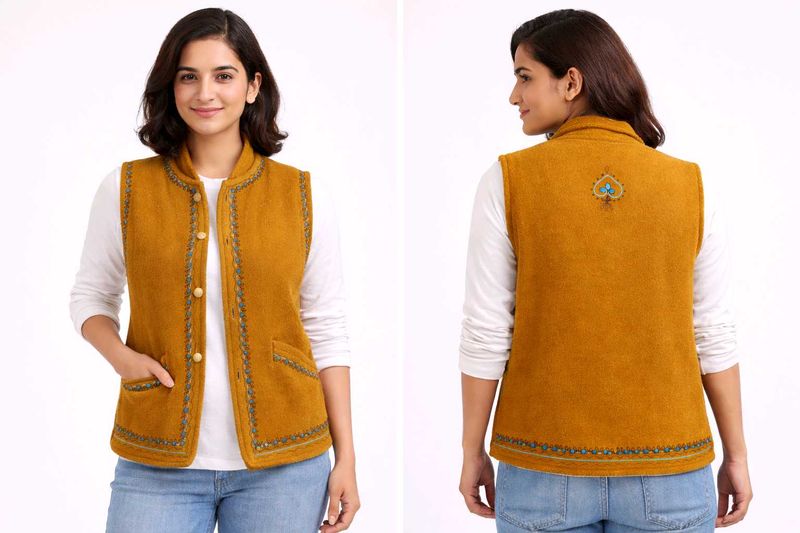 Vintage Embroidered Vest