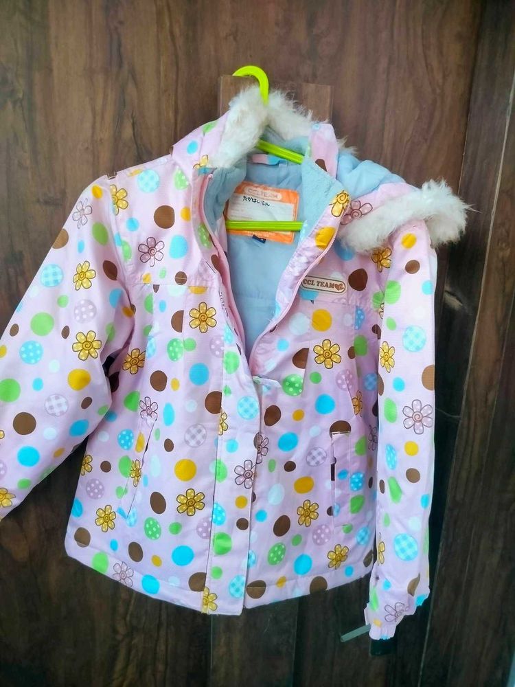 Cute Floral Kids&#39; Jacket