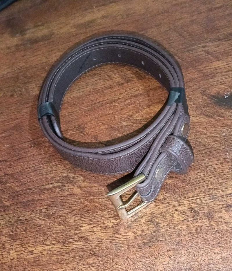 New Classic Brown Leather Belt