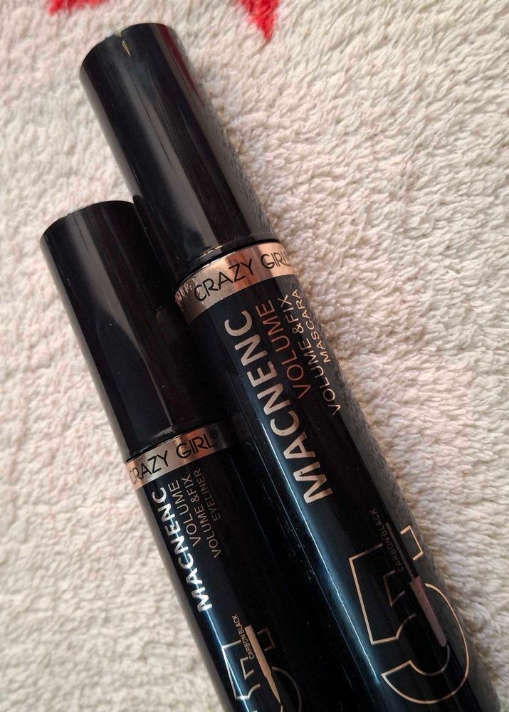 Combo Of Mascara And Eyeliner