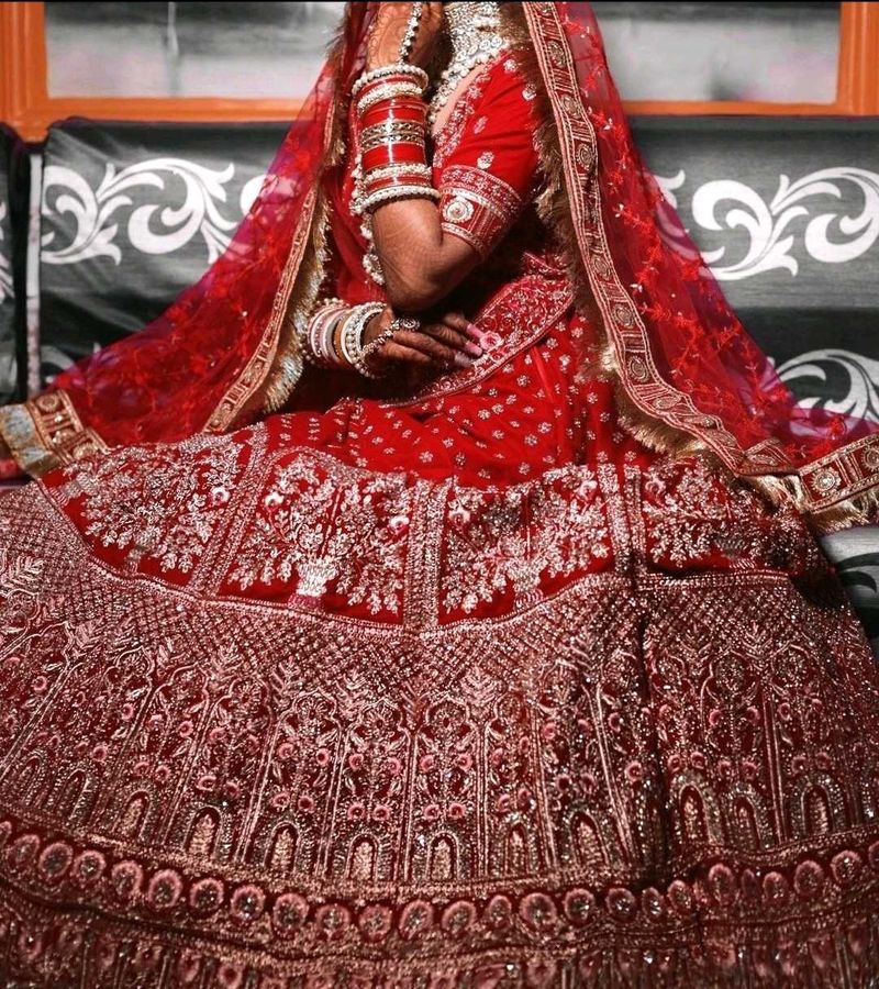 Bridal Lehenga Full Embroidery