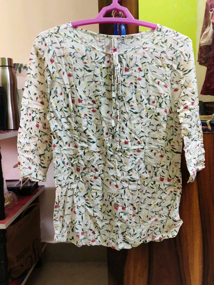 Floral Print Top