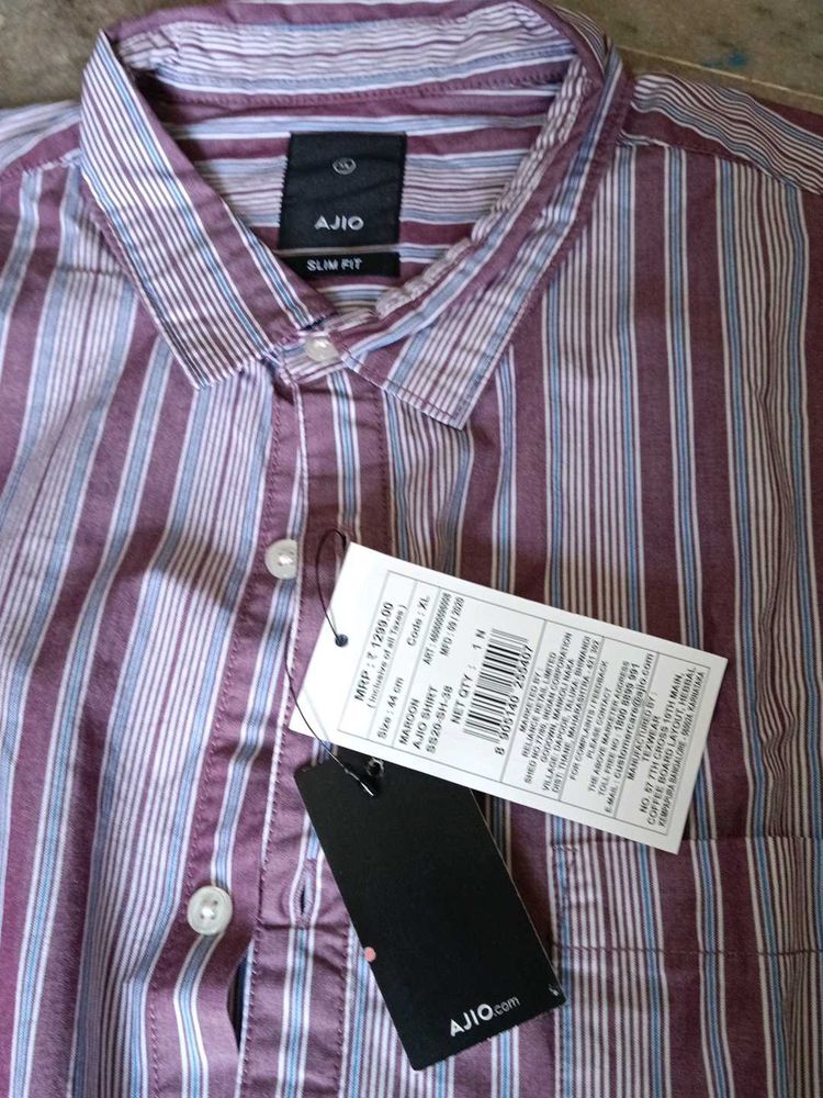 Striped Slim Fit Shirt