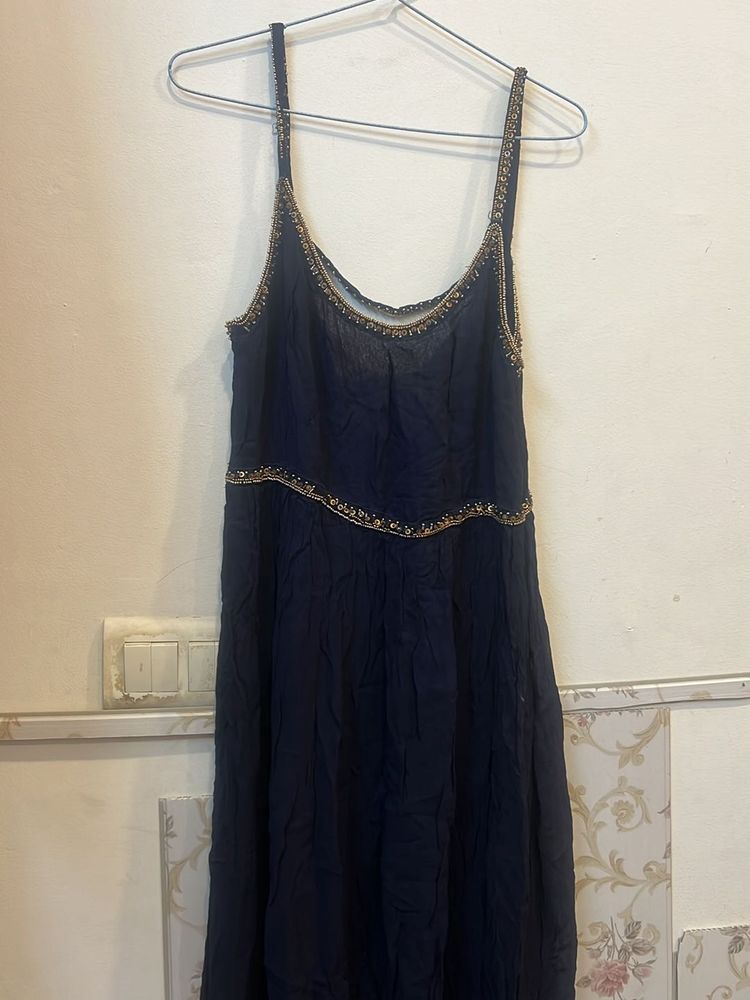 Beautiful Navy Blue Gown