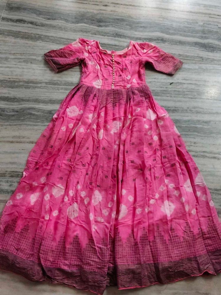 Pink Ethnic Dress