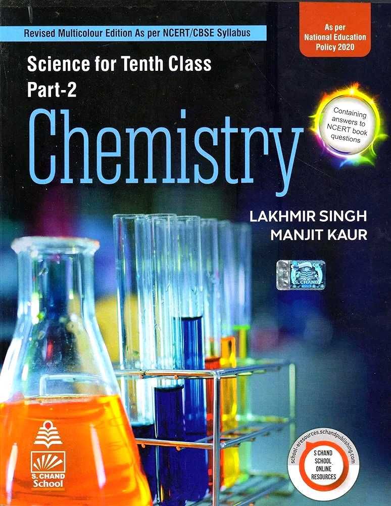 Science for Tenth Class Part-2 Chemistry