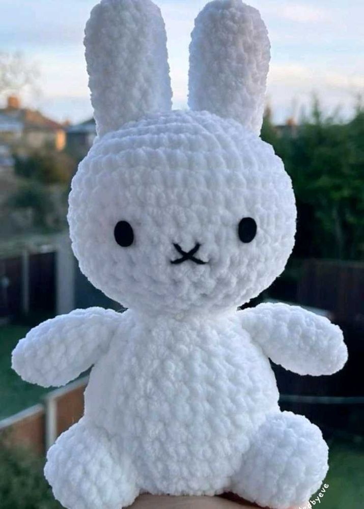 Cute Handmade Crochet Bunny