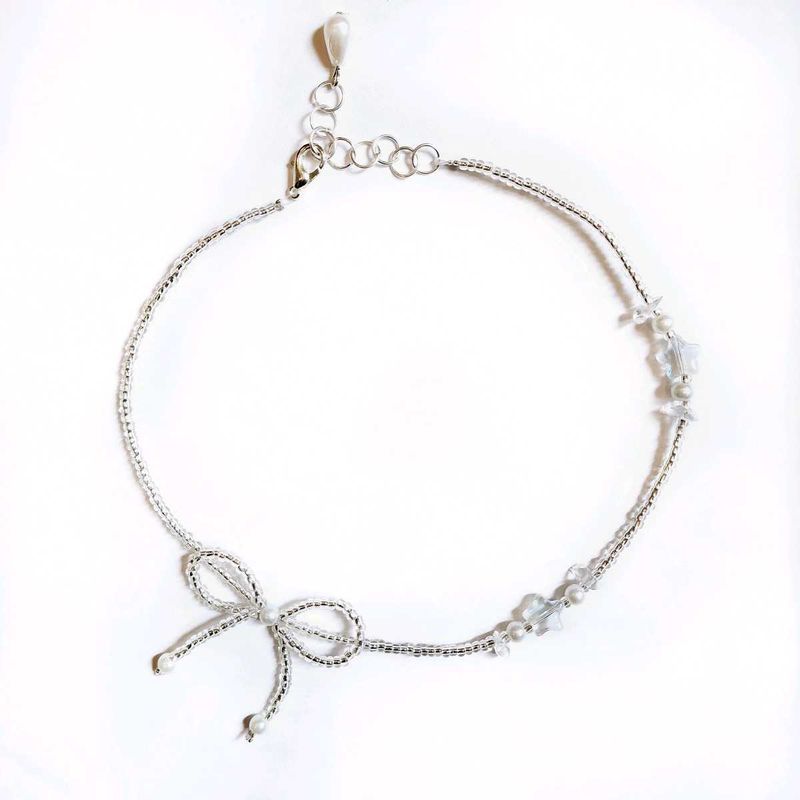 Pinterest Coquette Bow Necklace