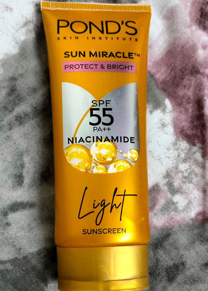 Ponds Niacinamide SPF 55 Pa++ Light Sunscreen