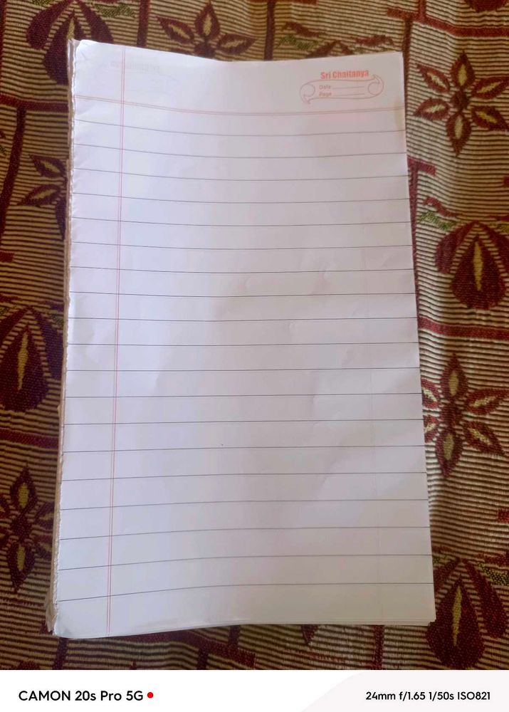 Ruled Rough Papers