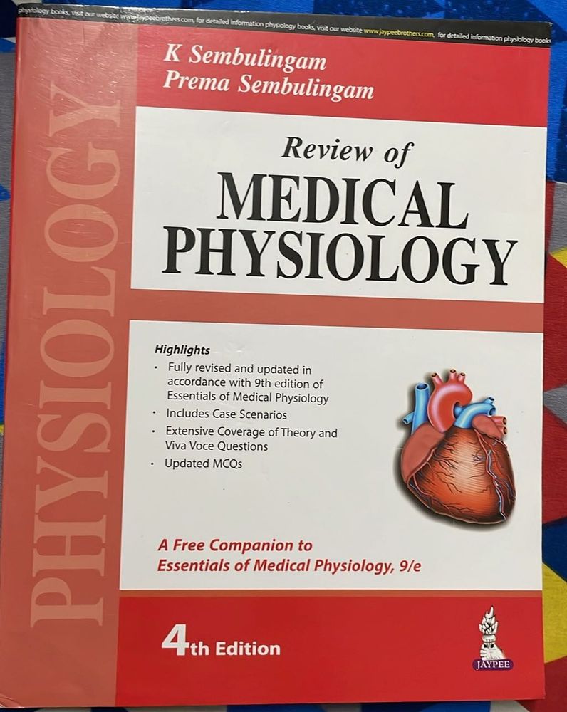 Review Of Medical Physiology