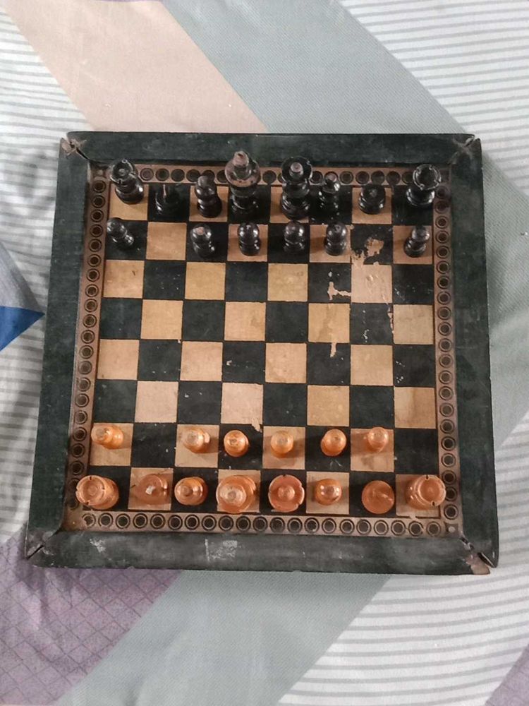 Wooden Shatranj